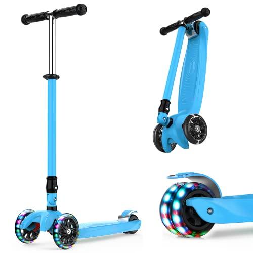Iwatspace Neptune Patinete Con Iluminación Led Azul